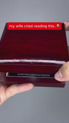 To My Beautiful Wife - Forever Love Necklace